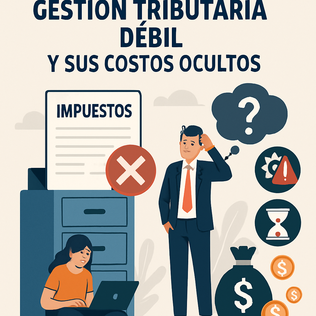 Gestión tributaria débil y sus costos ocultos