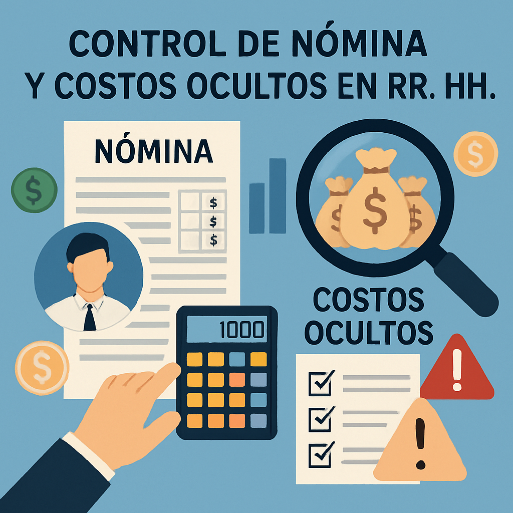 Control de nómina y costos ocultos en RR. HH.