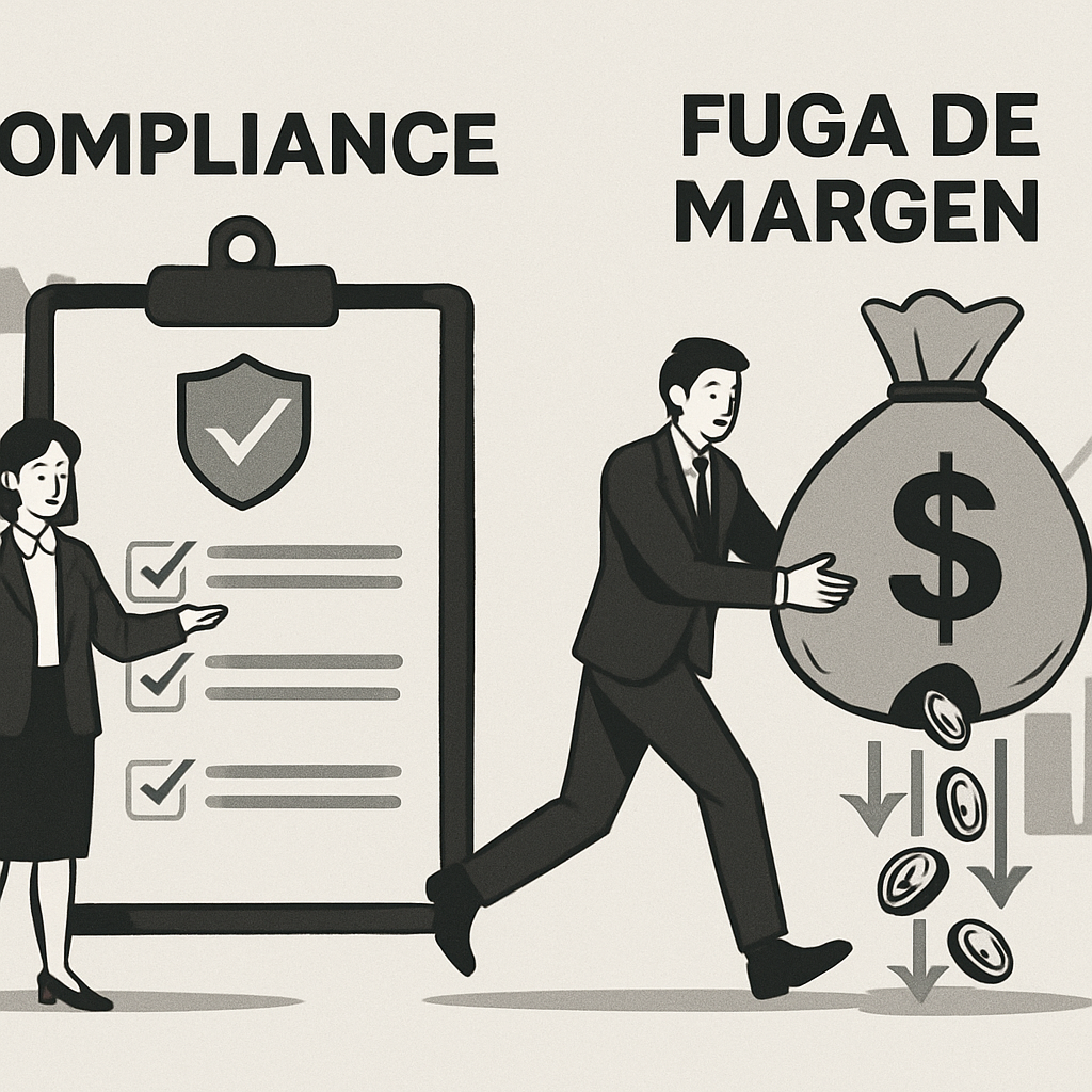 Compliance en empresas y fuga de margen