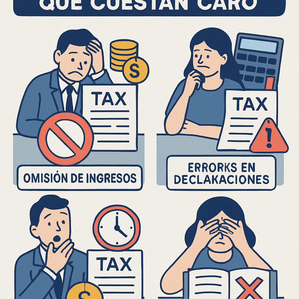 Errores en gestión tributaria que cuestan caro