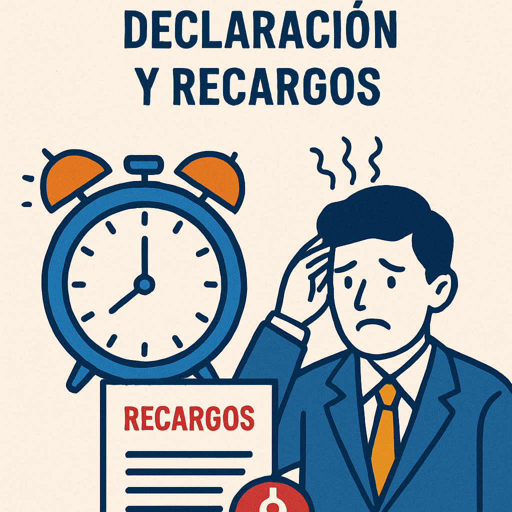 Retrasos en declaración y recargos clave