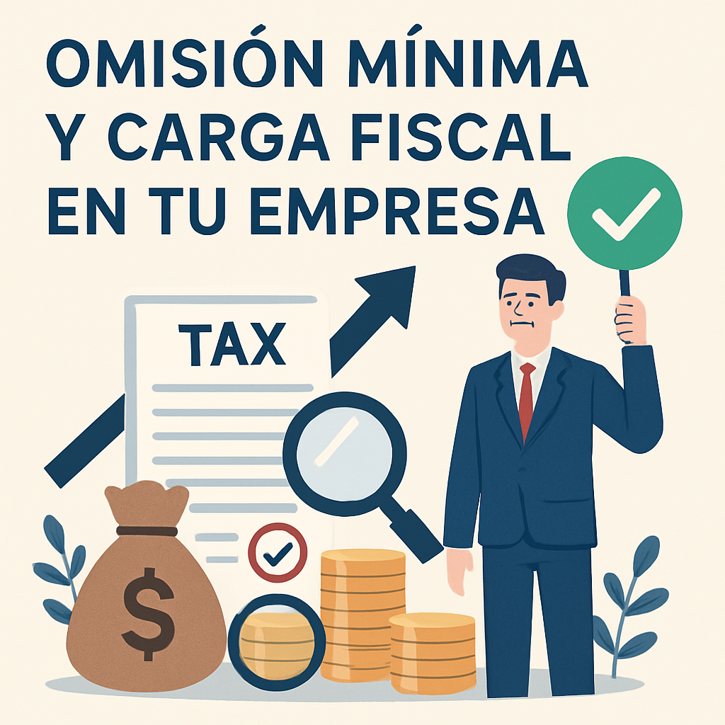 Omisión mínima y carga fiscal en tu empresa
