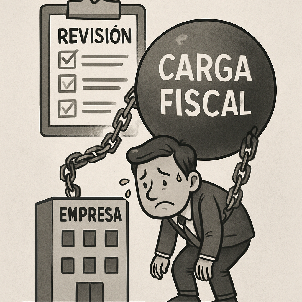 Revisión tardía y carga fiscal en empresas