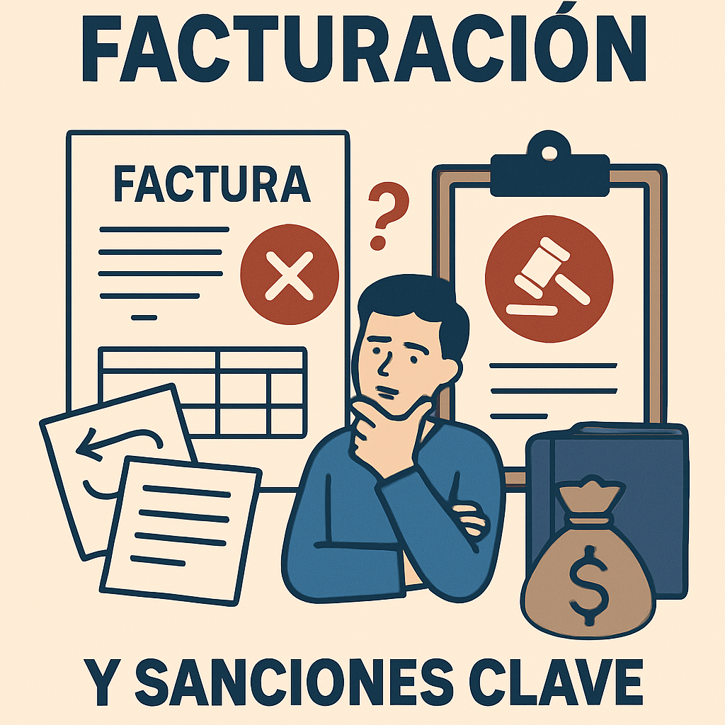 Errores de facturación y sanciones clave para empresas