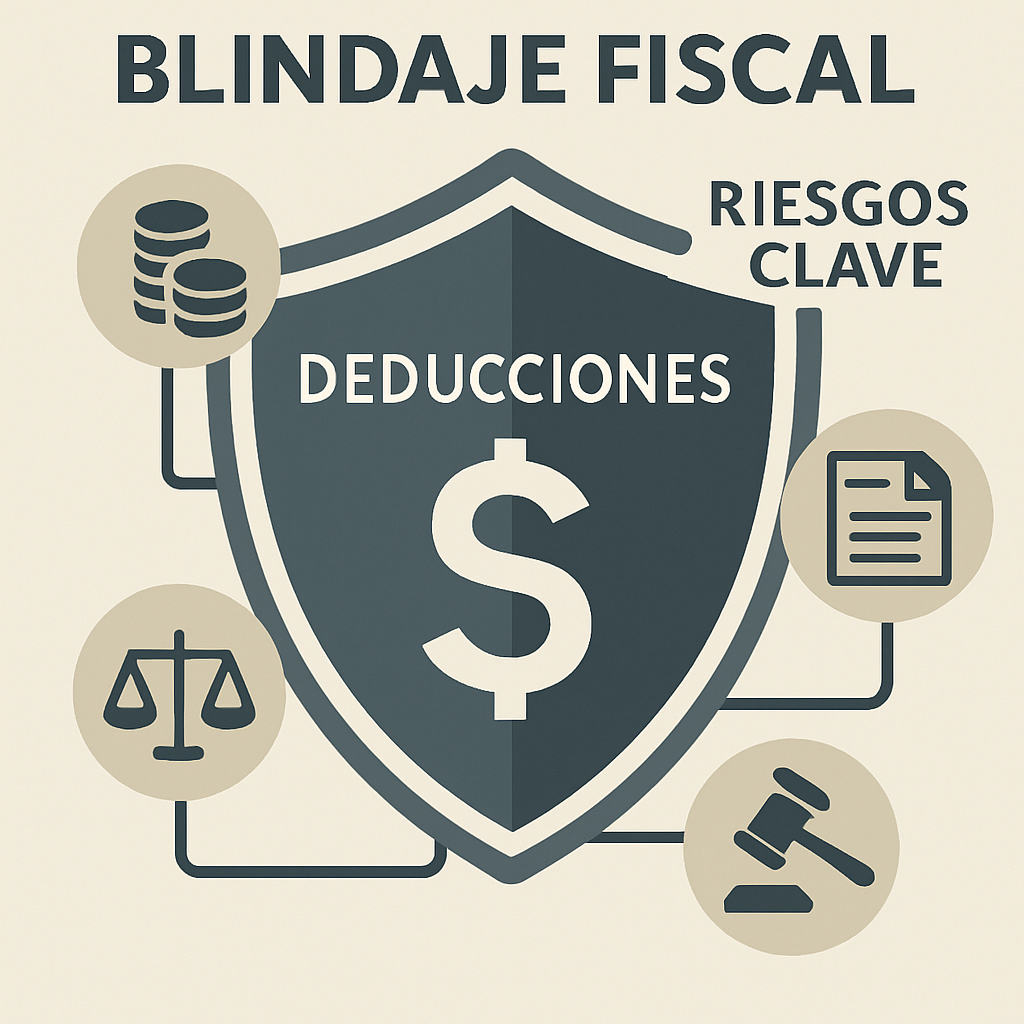 Blindaje fiscal en deducciones y riesgos clave