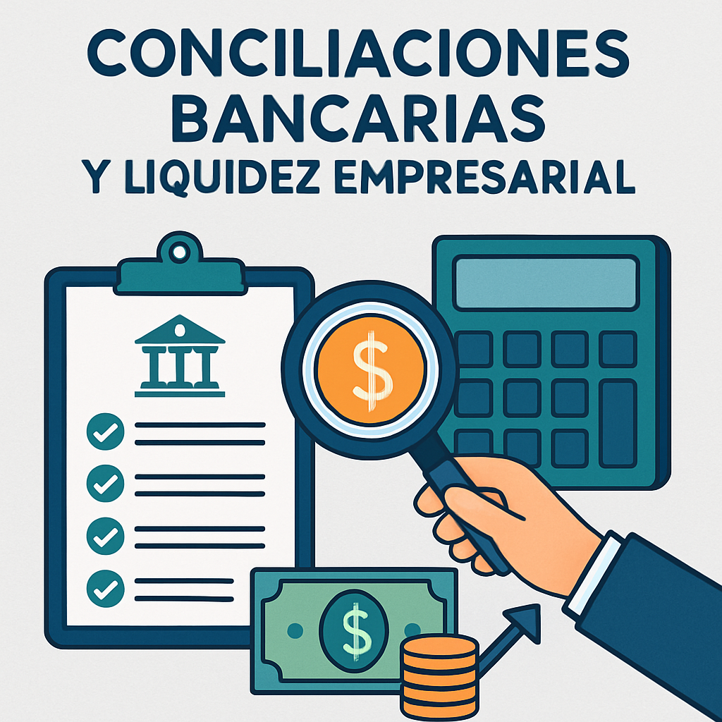 Conciliaciones bancarias y liquidez empresarial
