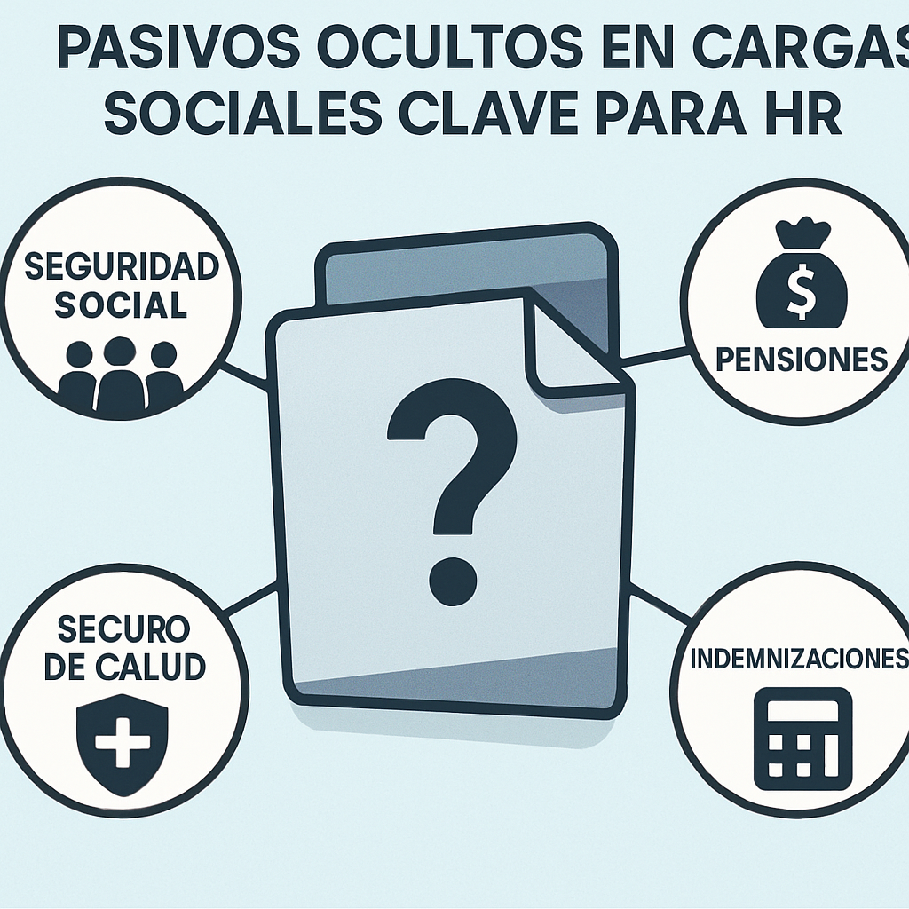 Pasivos ocultos en cargas sociales clave para HR