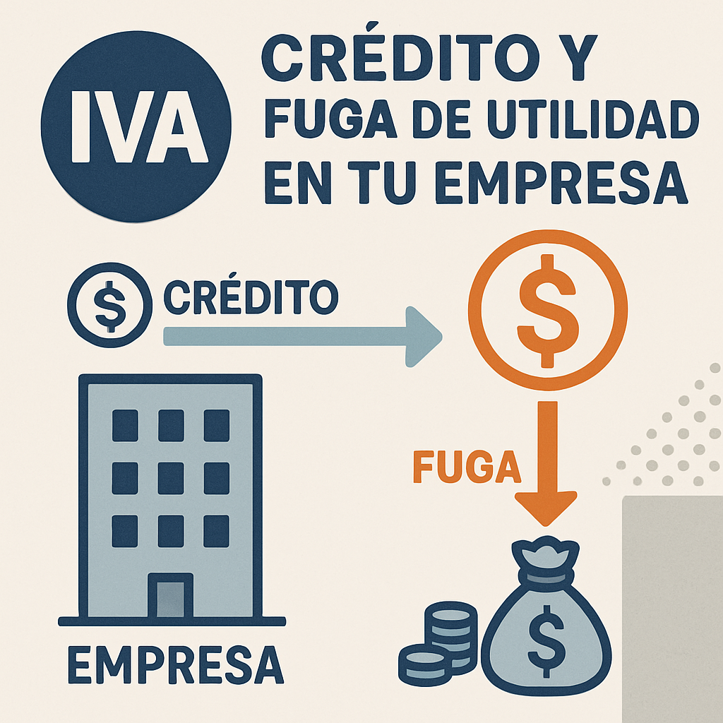 IVA crédito y fuga de utilidad en tu empresa