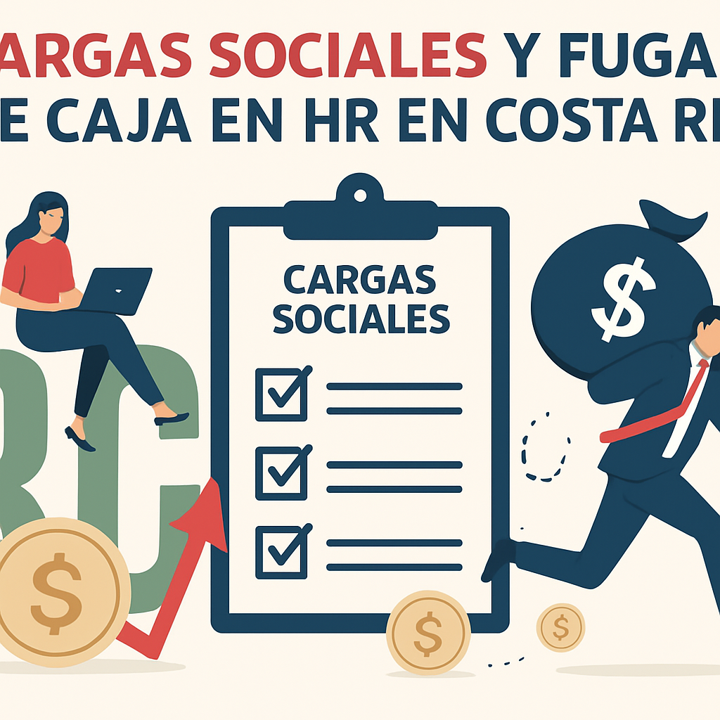 Cargas sociales y fuga de caja en HR en Costa Rica